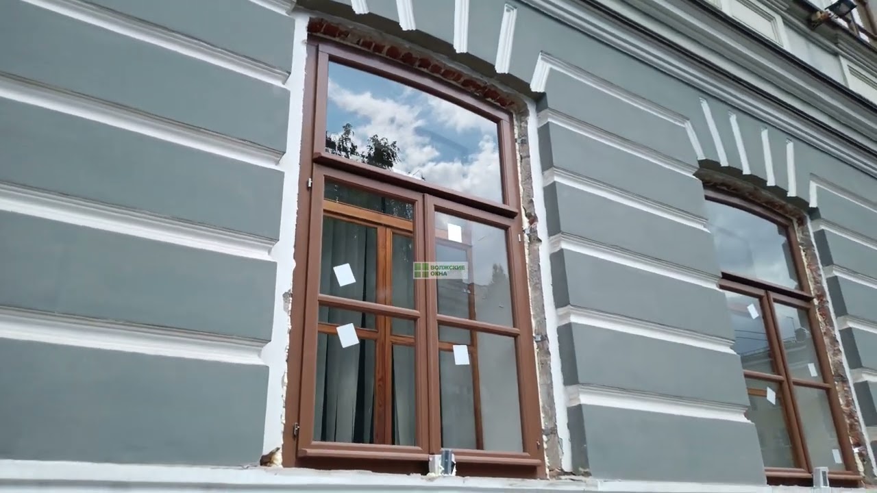 Первая партия деревянных окон для исторического здания в центре Казани.Заказчик: компания 